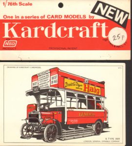 London Bus Kardcraft