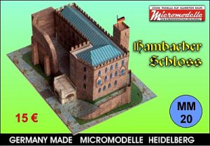 MM 20 Hambacher Schloss Micromodelle Heidelberg