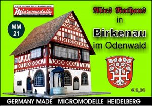 MM 21 Altes Rathaus Birkenau Micromodelle Heidelberg