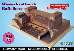 MM 33 Wasserwerk Raffelberg Micromodelle Heidelberg