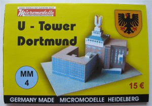 MM 4 U-Tower Dortmund Micromodelle Heidelberg