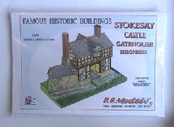Stokesay Castle Gatehouse D.G.Models