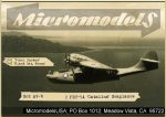 AV 6 2 PBY-5A Catalina Seaplanes MicromodelsUSA
