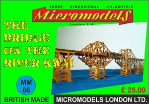 MM 06 Bridge over the River Kwai Micromodels London