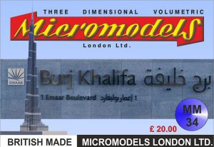 MM 34 Burj Khalifa Micromodels London