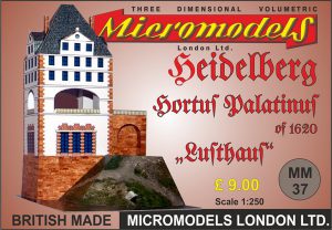 MM 37 Hortus Palatinus Lusthaus Heidelberg Micromodels London