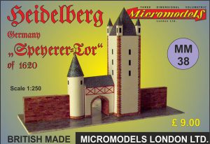 MM 38 Speyerer Tor Heidelberg Micromodels London