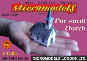 MM 41 Our Small Church Micromodels London