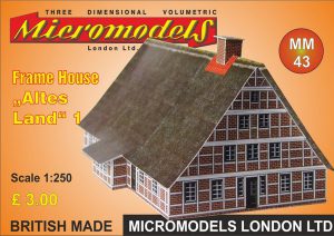 MM 43 Frame House Altes Land Micromodels London