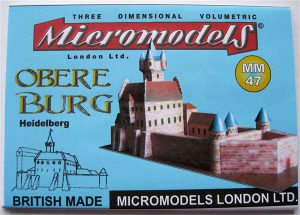 MM 47 Obere Burg Heidelberg Micromodels London