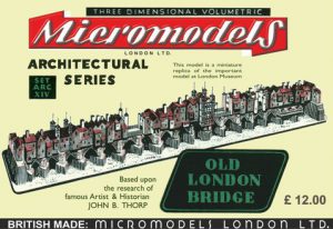 Old London Bridge Micromodels London
