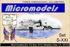 S XXI Battle of Hampton Roads MicromodelsUSA