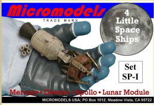 SP 1 4 Little Space Ships MicromodelsUSA