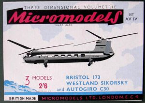 AV IV Bristol, Sikorsky & Autogiro Micromodels