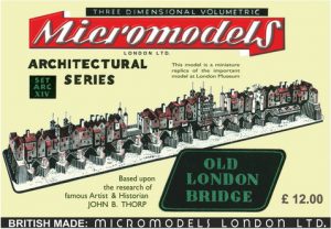 ARC XIV Old London Bridge Micromodels London