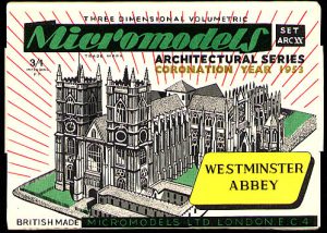 ARC XX Westminster Abbey Micromodels