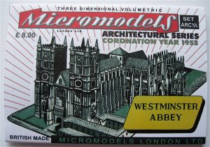 ARC XX Westminster Abbey Micromodels London