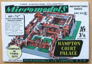 ARC XXI Hampton Court Palace set C Micromodels