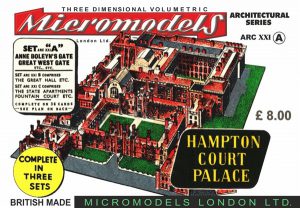 ARC XXI Hampton Court palace set A Micromodels London