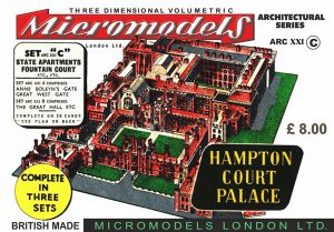 ARC XXI Hampton Court palace set C Micromodels London