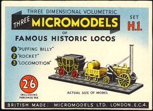 H 1 Famous Historic Locos 2.6 Micromodels
