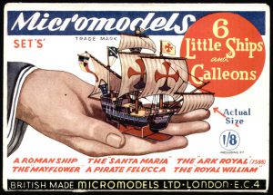 S I Six Little Ships and Galleons 1.8 Micromodels