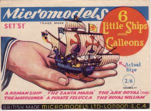 S I Six Little Ships and Galleons 2.6 Micromodels