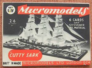 S IV Cutty Sark 2.6 Micromodels