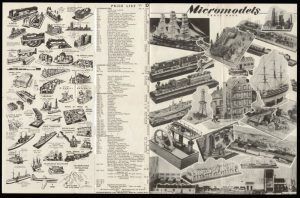 Catalogue D 1952 Micromodels