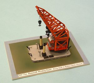 FC Floating Crane built by Graham Dixey