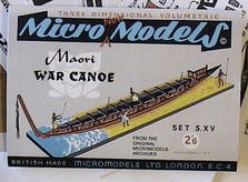 S XV Maori War Canoe Autocraft