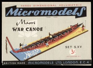 S XV Maori War Canoe Micromodels