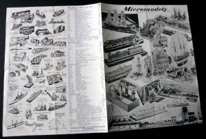 catalogue K aug 1953 side 1 Micromodels