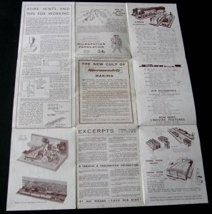 catalogue in sepia late 1950 02 Micromodels