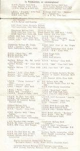 catalogue mid 1949 list 2 Micromodels
