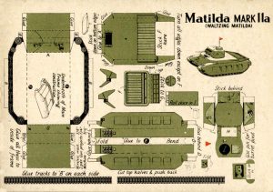 C1 Matilda Tank Modelcraft