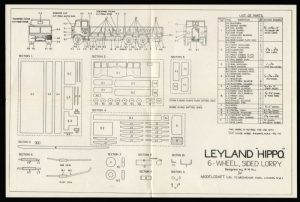 J5 (E 102) Lorry Leyland Hippo back Modelcraft