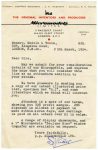 Letter March 1954 Micromodels
