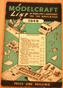 Modelcraft List 1949