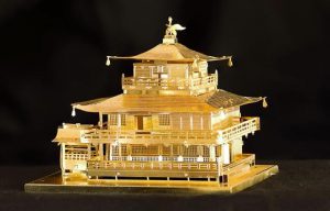 Kinkaku-ji Metal Earth built by Frank Odds