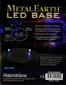 LED Base Metal Earth