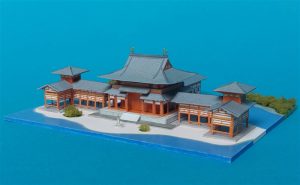 10 Byodoin-Houodo Temple Paper Model Mini (3)