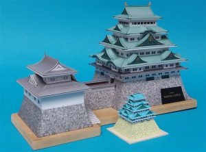 22 Nagoya Castle Paper Model Mini (4)