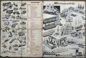 Catalogue P 1954 Micromodels