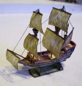 S I Mayflower built by Hans Wols