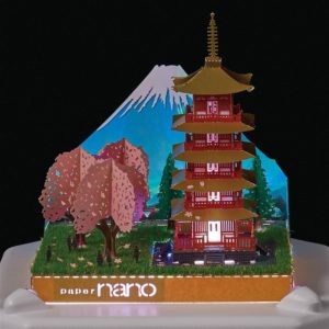 PN-144 Five-Storied Pagoda Paper Nano (2)
