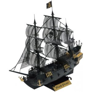 PND-006 Black Pirate Ship Paper Nano (1)