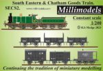 SECS2 South Eastern & Chatham Railway Goods Train Millimodels