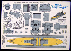 B1 King George V first edition Modelcraft