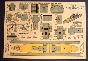 B1 King George V second edition Modelcraft